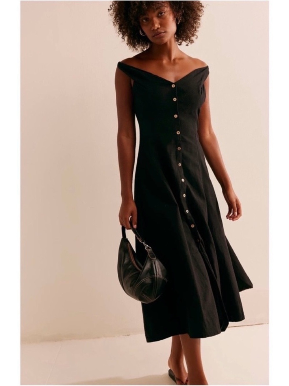 Free People It's A Keeper Button Down Dress